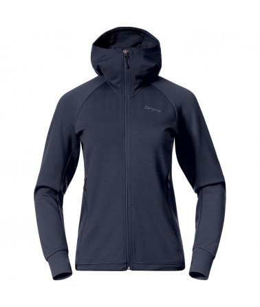 Dámská merino mikina Bergans Rabot Merino Tech Hoodie