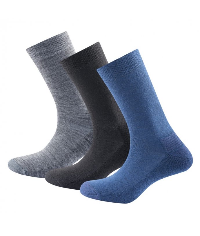 Středně silné vlněné ponožky Devold Daily Medium 3 páry